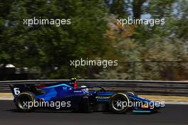 Logan Sargeant (USA) Carlin. 29.07.2022. FIA Formula 2 Championship, Rd 10, Budapest, Hungary, Friday.