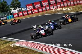 Cem Bolukbasi (TUR) Charouz Racing System. 31.07.2022. FIA Formula 2 Championship, Rd 10, Budapest, Hungary, Feature Race, Sunday.