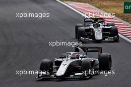 Marcus Armstrong (NZL) Hitech. 31.07.2022. FIA Formula 2 Championship, Rd 10, Budapest, Hungary, Feature Race, Sunday.