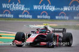 Calan Williams (AUS) Trident. 22.04.2022. FIA Formula 2 Championship, Rd 3, Imola, Italy, Friday.