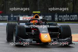Jehan Daruvala (IND) Prema Racing. 22.04.2022. FIA Formula 2 Championship, Rd 3, Imola, Italy, Friday.