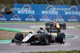 Juri Vips (EST) Hitech. 22.04.2022. FIA Formula 2 Championship, Rd 3, Imola, Italy, Friday.