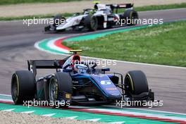 Logan Sargeant (USA) Carlin. 23.04.2022. FIA Formula 2 Championship, Rd 3, Sprint Race, Imola, Italy, Saturday.
