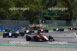 Felipe Drugovich (BRA) MP Motorsport. 24.04.2022. FIA Formula 2 Championship, Rd 3, Feature Race, Imola, Italy, Sunday.