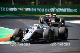 Juri Vips (EST) Hitech. 09.09.2022. Formula 2 Championship, Rd 13, Monza, Italy, Friday.