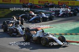 Juri Vips (EST) Hitech. 10.09.2022. Formula 2 Championship, Rd 13, Sprint Race, Monza, Italy, Saturday.