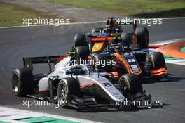 Juri Vips (EST) Hitech. 11.09.2022. Formula 2 Championship, Rd 13, Feature Race, Monza, Italy, Sunday.