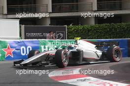 Juri Vips (EST) Hitech. 26.05.2022. FIA Formula 2 Championship, Rd 5, Practice Day, Monte Carlo, Monaco, Thursday.