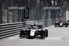 Marcus Armstrong (NZL) Hitech. 29.05.2022. FIA Formula 2 Championship, Rd 5, Monte Carlo, Monaco, Feature Race, Sunday.