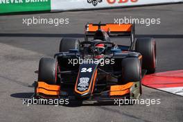 Jake Hughes (GBR) Van Amersfoort Racing. 29.05.2022. FIA Formula 2 Championship, Rd 5, Monte Carlo, Monaco, Feature Race, Sunday.
