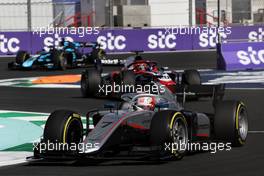 Marcus Armstrong (NZL) Hitech. 26.03.2022. FIA Formula 2 Championship, Rd 2, Sprint Race, Jeddah, Saudi Arabia, Saturday.