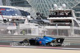 Marino Sato (JPN) Virtuosi Racing. 18.11.2022. Formula 2 Championship, Rd 14, Yas Marina Circuit, Abu Dhabi, UAE, Friday.