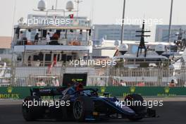 Logan Sargeant (USA) Carlin. 18.11.2022. Formula 2 Championship, Rd 14, Yas Marina Circuit, Abu Dhabi, UAE, Friday.