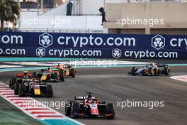 Richard Verschoor (NED) Trident. 19.11.2022. Formula 2 Championship, Rd 14, Yas Marina Circuit, Abu Dhabi, UAE, Sprint Race, Saturday.