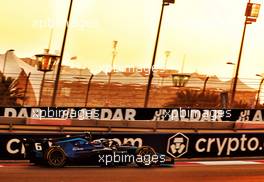 Logan Sargeant (USA) Carlin. 19.11.2022. Formula 2 Championship, Rd 14, Yas Marina Circuit, Abu Dhabi, UAE, Sprint Race, Saturday.