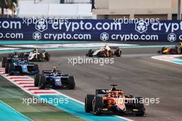 Felipe Drugovich (BRA) MP Motorsport. 19.11.2022. Formula 2 Championship, Rd 14, Yas Marina Circuit, Abu Dhabi, UAE, Sprint Race, Saturday.