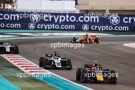 Ayumu Iwasa (JPN) Dams. 19.11.2022. Formula 2 Championship, Rd 14, Yas Marina Circuit, Abu Dhabi, UAE, Sprint Race, Saturday.
