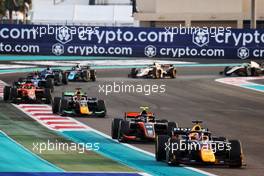 Liam Lawson (NZL) Carlin. 19.11.2022. Formula 2 Championship, Rd 14, Yas Marina Circuit, Abu Dhabi, UAE, Sprint Race, Saturday.