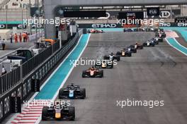 Ayumu Iwasa (JPN) Dams. 20.11.2022. Formula 2 Championship, Rd 14, Yas Marina Circuit, Abu Dhabi, UAE, Feature Race, Sunday.