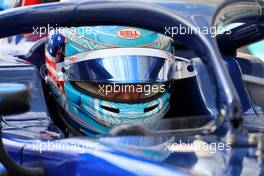 Logan Sargeant (USA) Carlin on the grid. 20.11.2022. Formula 2 Championship, Rd 14, Yas Marina Circuit, Abu Dhabi, UAE, Feature Race, Sunday.