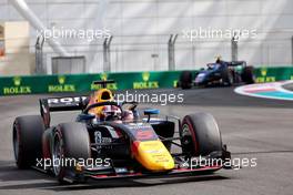 Liam Lawson (NZL) Carlin. 20.11.2022. Formula 2 Championship, Rd 14, Yas Marina Circuit, Abu Dhabi, UAE, Feature Race, Sunday.