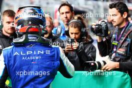 Second placed Victor Martins (FRA) ART in parc ferme. 10.07.2022. FIA Formula 3 Championship, Rd 5, Feature Race, Spielberg, Austria, Sunday.