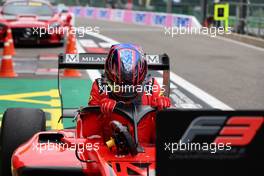 Third placed Alexander Smolyar (RUS) MP Motorsport in parc ferme. 27.08.2022. Formula 3 Championship, Rd 7, Sprint Race, Spa-Francorchamps, Belgium, Saturday.