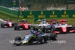 Brad Benavides (ESP) Carlin. 27.08.2022. Formula 3 Championship, Rd 7, Sprint Race, Spa-Francorchamps, Belgium, Saturday.