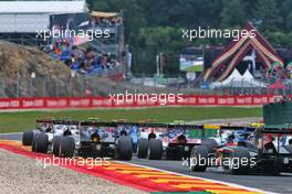 The start of the race. 27.08.2022. Formula 3 Championship, Rd 7, Sprint Race, Spa-Francorchamps, Belgium, Saturday.