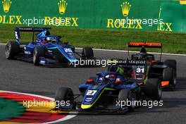 Brad Benavides (ESP) Carlin. 28.08.2022. Formula 3 Championship, Rd 7, Feature Race, Spa-Francorchamps, Belgium, Sunday.