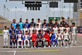 F3 drivers start of season photograph. 17.03.2022. FIA Formula 3 Championship, Rd 1, Sakhir, Bahrain, Thursday.