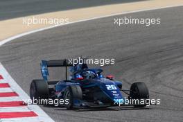 Zak O'Sullivan (GBR) Carlin. 19.03.2022. FIA Formula 3 Championship, Rd 1, Sprint Race, Sakhir, Bahrain, Saturday.