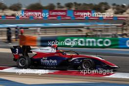 Zane Maloney (BRB) Trident. 19.03.2022. FIA Formula 3 Championship, Rd 1, Sprint Race, Sakhir, Bahrain, Saturday.