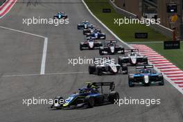 Brad Benavides (ESP) Carlin. 20.03.2022. FIA Formula 3 Championship, Rd 1, Feature Race, Sakhir, Bahrain, Sunday.