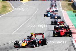 Isack Hadjar (FRA) Hitech. 22.05.2022. FIA Formula 3 Championship, Rd 3, Barcelona, Spain, Sunday.