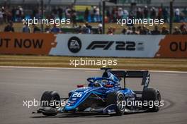 Zak O'Sullivan (GBR) Carlin. 01.07.2022. FIA Formula 3 Championship, Rd 4, Silverstone, England, Friday.