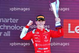 Race winner Arthur Leclerc (FRA) PREMA Racing celebrates in parc ferme. 03.07.2022. FIA Formula 3 Championship, Rd 4, Silverstone, England, Sunday.