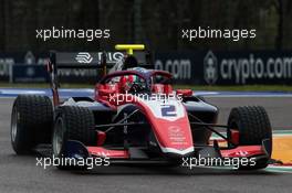 Roman Stanek (CZE) Trident. 22.03.2022. FIA Formula 3 Championship, Rd 2, Imola, Italy, Friday.