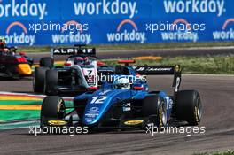 Kush Maini (IND) MP Motorsport. 23.04.2022. FIA Formula 3 Championship, Rd 2, Sprint Race, Imola, Italy, Saturday.