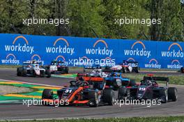 Reece Ushjima (GBR) Van Amersfoort Racing. 23.04.2022. FIA Formula 3 Championship, Rd 2, Sprint Race, Imola, Italy, Saturday.