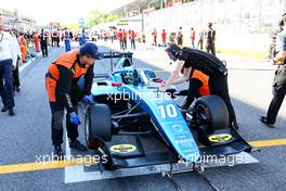 Caio Collet (BRA) MP Motorsport on the grid. 10.09.2022. Formula 3 Championship, Rd 9, Sprint Race, Monza, Italy, Saturday.