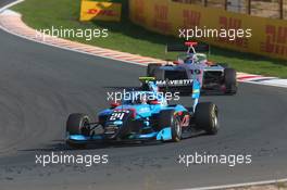 Federico Malvestiti (ITA) Jenzer Motorsport. 03.09.2022. FIA Formula 3 Championship, Rd 8, Sprint Race, Zandvoort, Netherlands, Saturday.