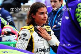 Second placed Jamie Chadwick (GBR) Jenner Racing in parc ferme. 30.07.2022. W Series, Rd 5, Budapest, Hungary, Race Day.