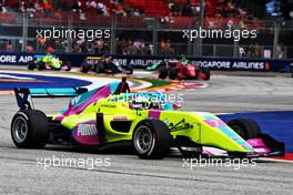 Emma Kimilainen (FIN) Puma W Series Team. 02.10.2022. W Series, Rd 6, Marina Bay Street Circuit, Singapore, Race Day.