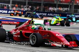 Abbie Eaton (GBR) Scuderia W. 02.10.2022. W Series, Rd 6, Marina Bay Street Circuit, Singapore, Race Day.