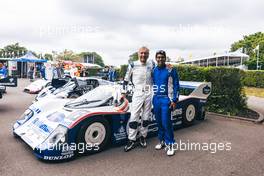 Derek Bell (GBR) and Karun Chandhok (IND) 24-26.06.2022 Goodwood Festival of Speed, Goodwood, England