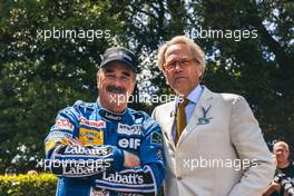 Nigel Mansell (GBR) with the Duke of Richmond (GBR) 24-26.06.2022 Goodwood Festival of Speed, Goodwood, England