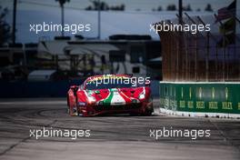 James Calado (GBR) / Alessandro Pier Guidi (ITA) #51 AF Corse Ferrari 488 GTE EVO. 17.03.2022. FIA World Endurance Championship, Round 1, 1000 Miles of Sebring, Sebring, Florida, USA.