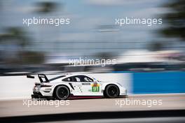 Richard Lietz (AUT) / Gianmaria Bruni (ITA) #91 Porsche GT Team, Porsche 911 RSR - 19. 18.03.2022. FIA World Endurance Championship, Round 1, 1000 Miles of Sebring, Sebring, Florida, USA.
