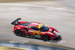 Antonio Fuoco (ITA) / Miguel Molina (ESP) #52 AF Corse Ferrari 488 GTE EVO. 17.03.2022. FIA World Endurance Championship, Round 1, 1000 Miles of Sebring, Sebring, Florida, USA.